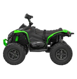 Green Quad Maverick ATV for Kids