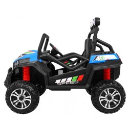 Grand buggy strong lift for kids - blue 4x4