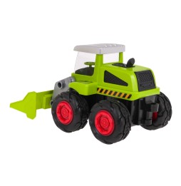 Buldozer metalic pentru copii 3+ model 1:55