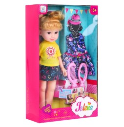 Large Styling Doll with Accessories for Kids 3+