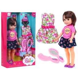 Large Styling Doll for Kids 3+ with Accessories