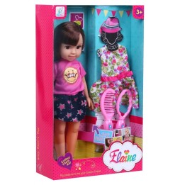 Large Styling Doll for Kids 3+ with Accessories