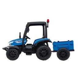 Blue Blast Tractor with Trailer for Kids