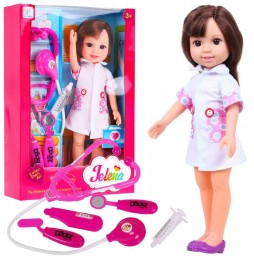 Nurse Doll with Accessories for Kids 3+