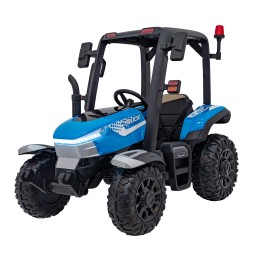 Blue Blast Tractor with Trailer for Kids