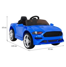 Blue GT Sport Battery Car for Kids