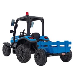 Blue Blast Tractor with Trailer for Kids