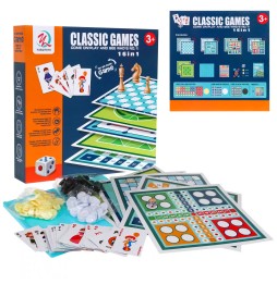 16-in-1 Board Game Set for the Whole Family