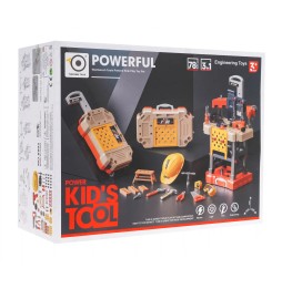 3-in-1 Kids' Workshop Set with Drill