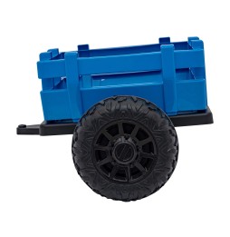 Blue Blast Tractor with Trailer for Kids