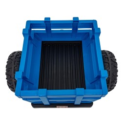 Blue Blast Tractor with Trailer for Kids