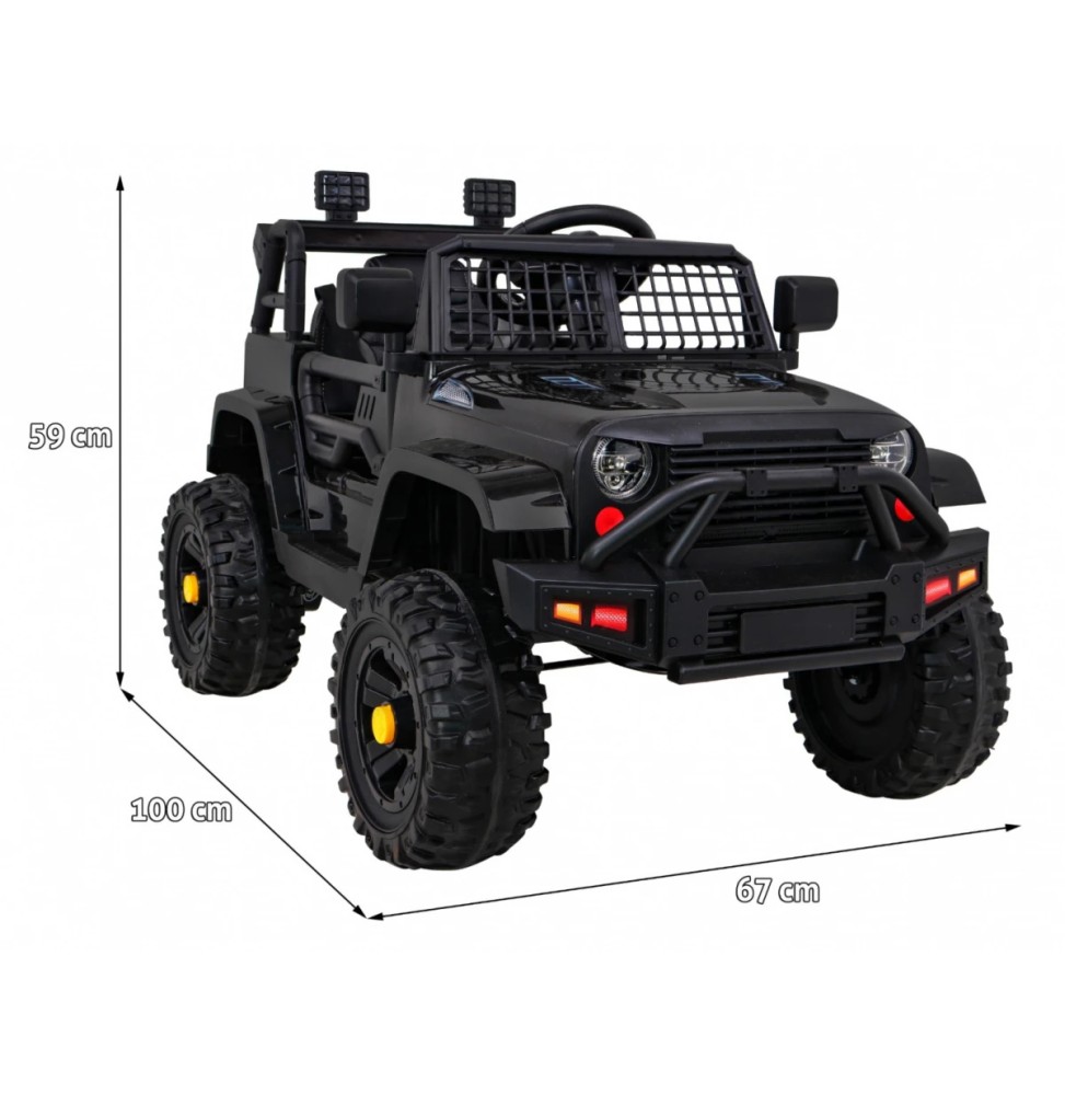 Jeep Dark Night Car for Kids - Battery Toy