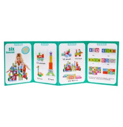 Wooden Block Set Farm for Kids 3+