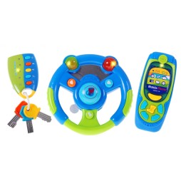 Interactive Driver Set for Kids 3+ with Sounds and Lights