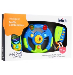 Interactive Driver Set for Kids 3+ with Sounds and Lights