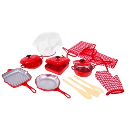 Red Chef Set for Kids 3+