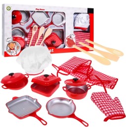 Red Chef Set for Kids 3+