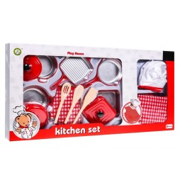 Red Chef Set for Kids 3+