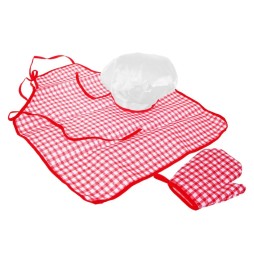 Red Chef Set for Kids 3+