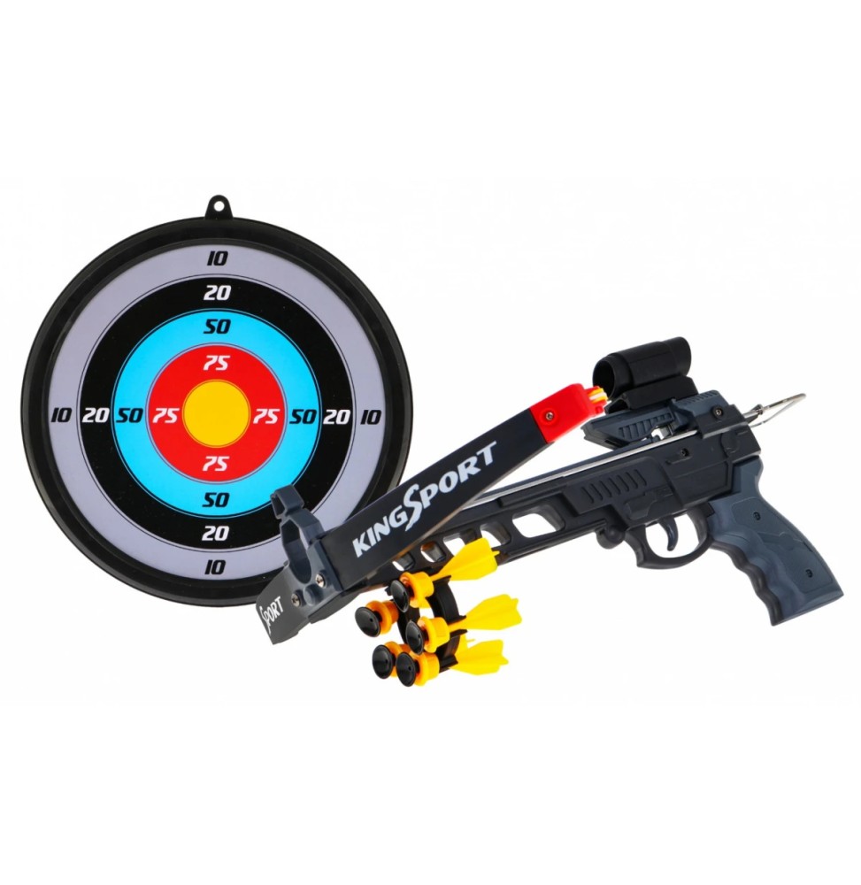 Child's Crossbow Set with Target and 5 Bolts