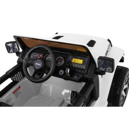 Jeep wrangler rubicon dla dzieci z pilotem i mp3