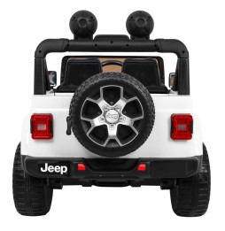 Jeep wrangler rubicon dla dzieci z pilotem i mp3