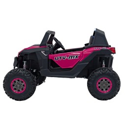 Pojazd buggy utv-mx 2000n różowy dla dzieci