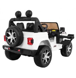 Jeep wrangler rubicon dla dzieci z pilotem i mp3