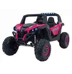 Vehicul buggy utv-mx 2000n roz pentru copii