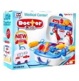 Children's Medical Set with Ambulance Case