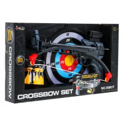 Child's Crossbow Set with Target and 5 Bolts