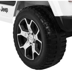 Jeep wrangler rubicon dla dzieci z pilotem i mp3