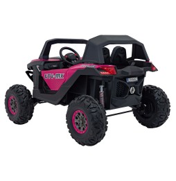 Vehicul buggy utv-mx 2000n roz pentru copii