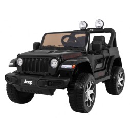 Jeep Wrangler Rubicon dla dzieci z pilotem i LED