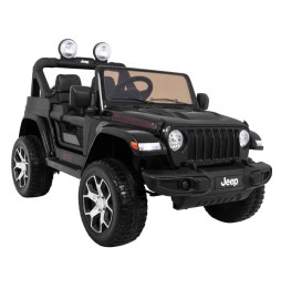 Jeep Wrangler Rubicon dla dzieci z pilotem i LED