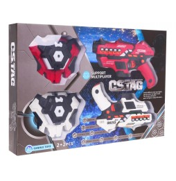 Laser Gun Set with Targets and Smoke Function