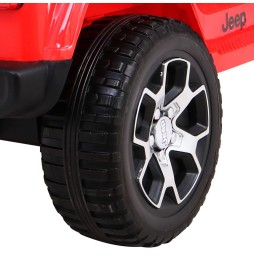 Red Jeep Wrangler Rubicon for Kids with Remote