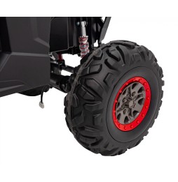 Vehicul buggy utv-mx 2000n roz pentru copii