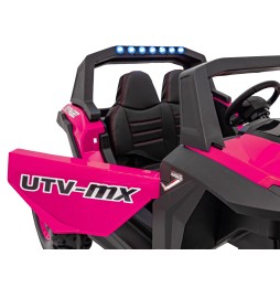 Pojazd buggy utv-mx 2000n różowy dla dzieci