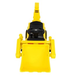 Children's Yellow Excavator with Moving Bucket and Sound