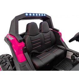 Vehicul buggy utv-mx 2000n roz pentru copii