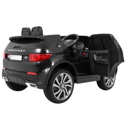 Black Land Rover Discovery for Kids with Remote Control