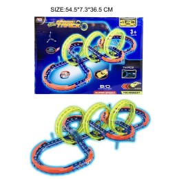 Extreme Racing Track for Kids 3+ with LED Car