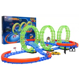 Extreme Racing Track for Kids 3+ with LED Car