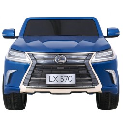 Lexus lx570 autko dla dzieci z pilotem i mp3 w kolorze niebieskim