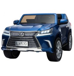 Lexus lx570 autko dla dzieci z pilotem i mp3 w kolorze niebieskim