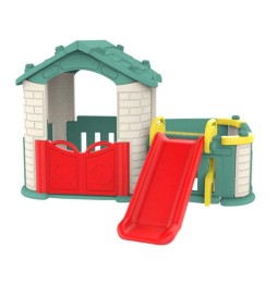 Garden House for Kids with Slide and Garden