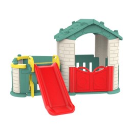 Garden House for Kids with Slide and Garden