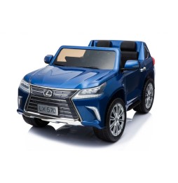 Lexus lx570 autko dla dzieci z pilotem i mp3 w kolorze niebieskim