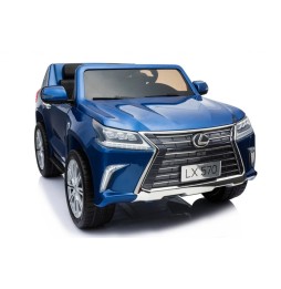 Lexus lx570 autko dla dzieci z pilotem i mp3 w kolorze niebieskim